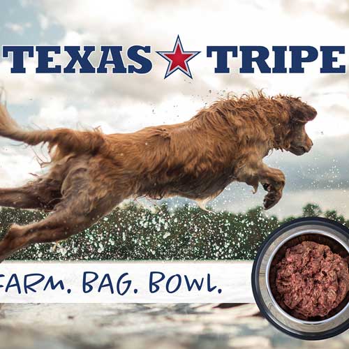 trade show banner for Texas Tripe